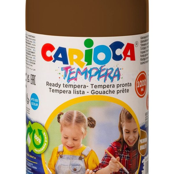 CARIOCA Temperafarben 1000ml 004827-06 braun