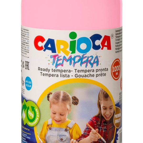 CARIOCA Temperafarben 1000ml 004827-09 rosa