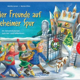 CARLSEN Adventskalender 31815 4 Freunde auf geheimer Spur