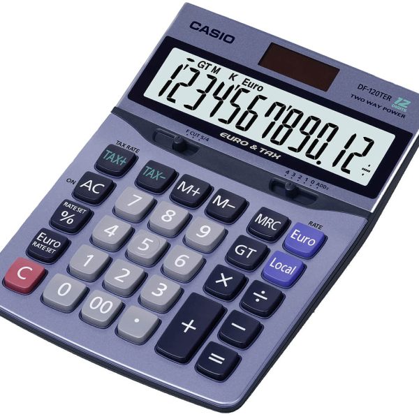 CASIO Tischrechner DF-120TER