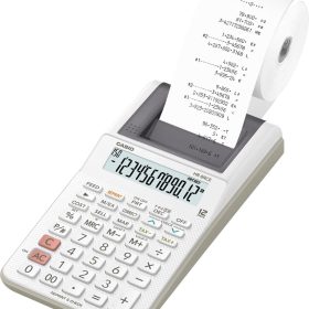 CASIO Tischrechner druckend HR-8RCEWE 12-stellig weiss