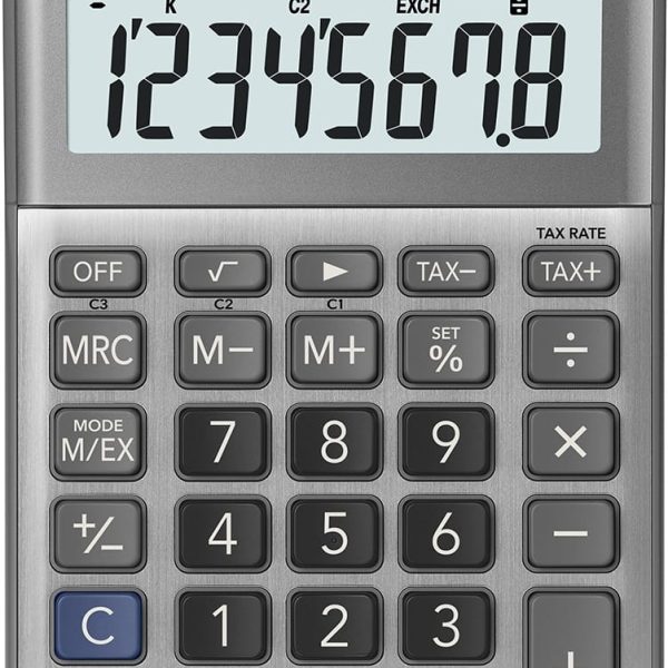 CASIO Tischrechner MS-80F grau