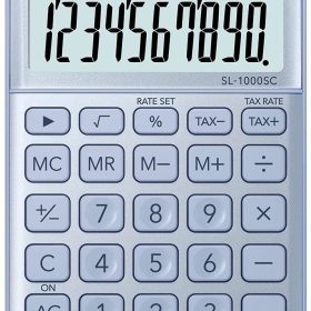CASIO Taschenrechner SL-1000SC-BU blau