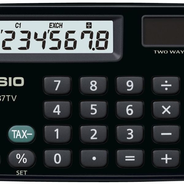 CASIO Taschenrechner SL-787TV-BK