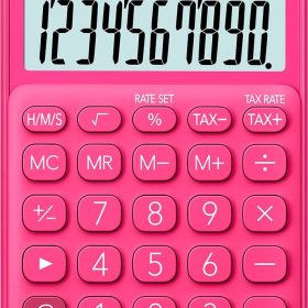 CASIO Taschenrechner SL310UCRD 10-stellig rot