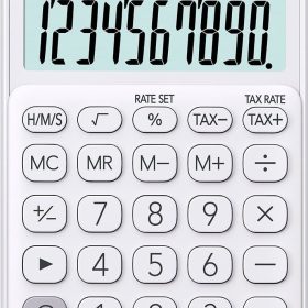 CASIO Taschenrechner SL310UCWE 10-stellig weiss