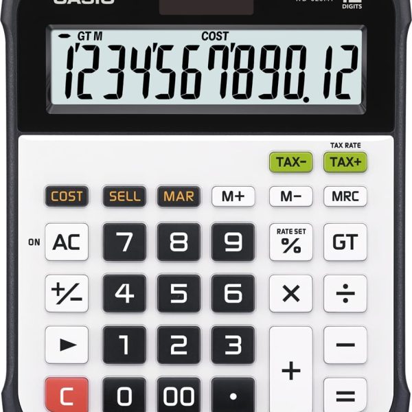 CASIO Tischrechner WD-320MT anzeigend