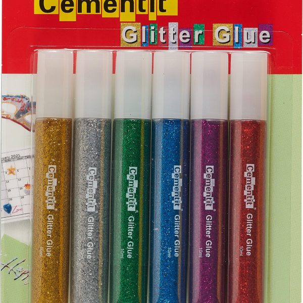 CEMENTIT Glitter Glue Classic 52.014.20 6x10ml