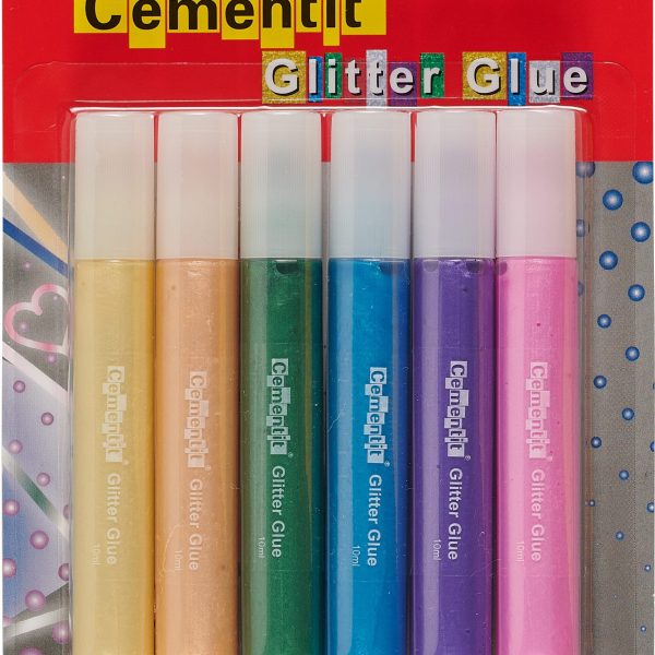 CEMENTIT Glitter Glue Metallic 52.016.20 6x10ml