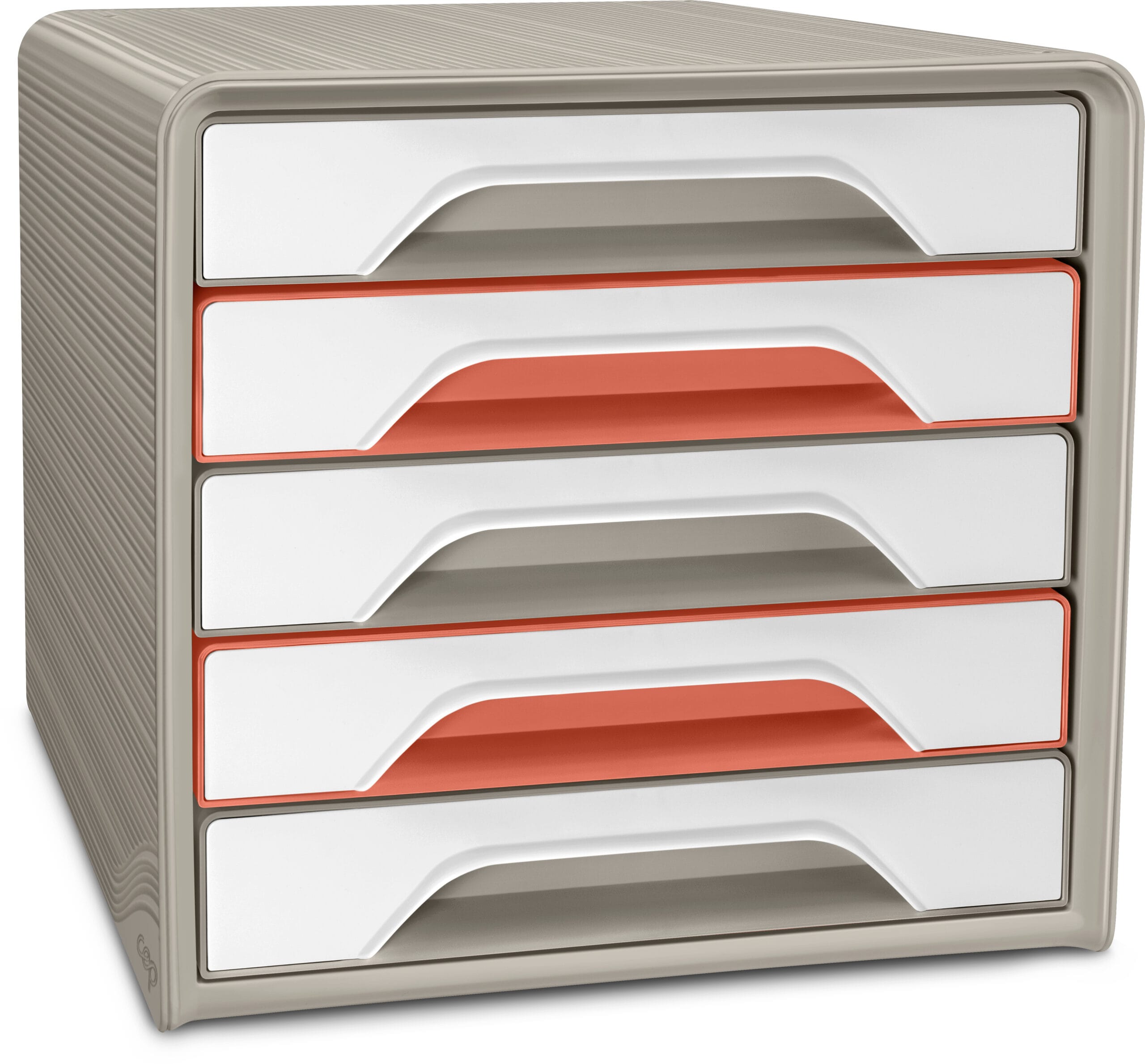 CEP-1071116391-3462159020211 CEP Schubladenbox Smoov TerraNova 1071116391 5 Schubl.sand/terracotta/weiss – Hochwertig & günstig bei ShopDeca