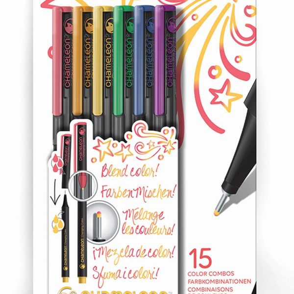 CHAMELEON Fineliner Set 0.3mm FL0601 6 Farben Primary