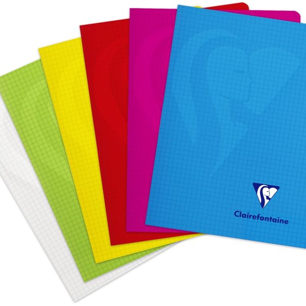 CLAIREFONTAINE Schulheft 170x220mm 303742C 5mm kariert as.48B.