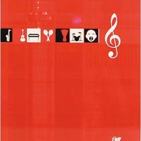 CLAIREFONTAINE Musikheft 17x22cm 3798 5mm, kariert 28 Blatt