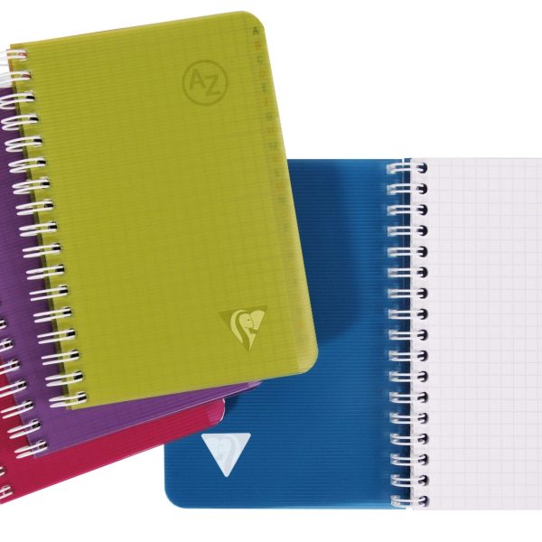 CLAIREFONTAINE LINICOLOR Heft 11x17cm 329235 A-Z 50 Blatt