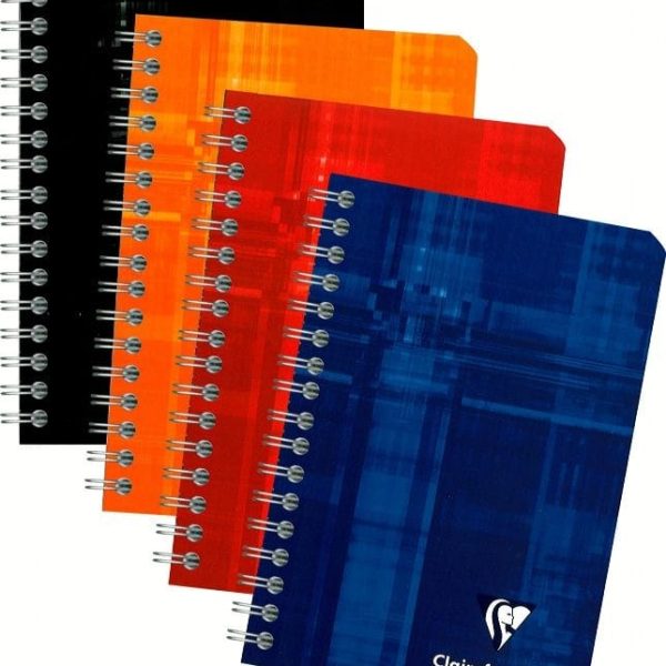 CLAIREFONTAINE Notizheft ass. 9x14cm 68592 5mm 50 Blatt
