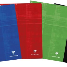 CLAIREFONTAINE Spiralheft A4 blanco 82510C gelocht ass. 80 Blatt