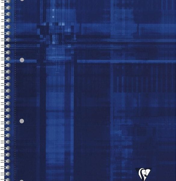 CLAIREFONTAINE Spiralheft Studium A4+ 8252 5mm, ass. 80 Blatt