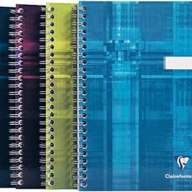 CLAIREFONTAINE Spiralheft ass. A5 8536 liniert 50 Blatt