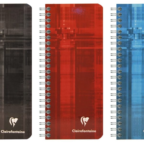 CLAIREFONTAINE Spiralheft ass. 8,5x20mm 8672 5mm 90 Blatt