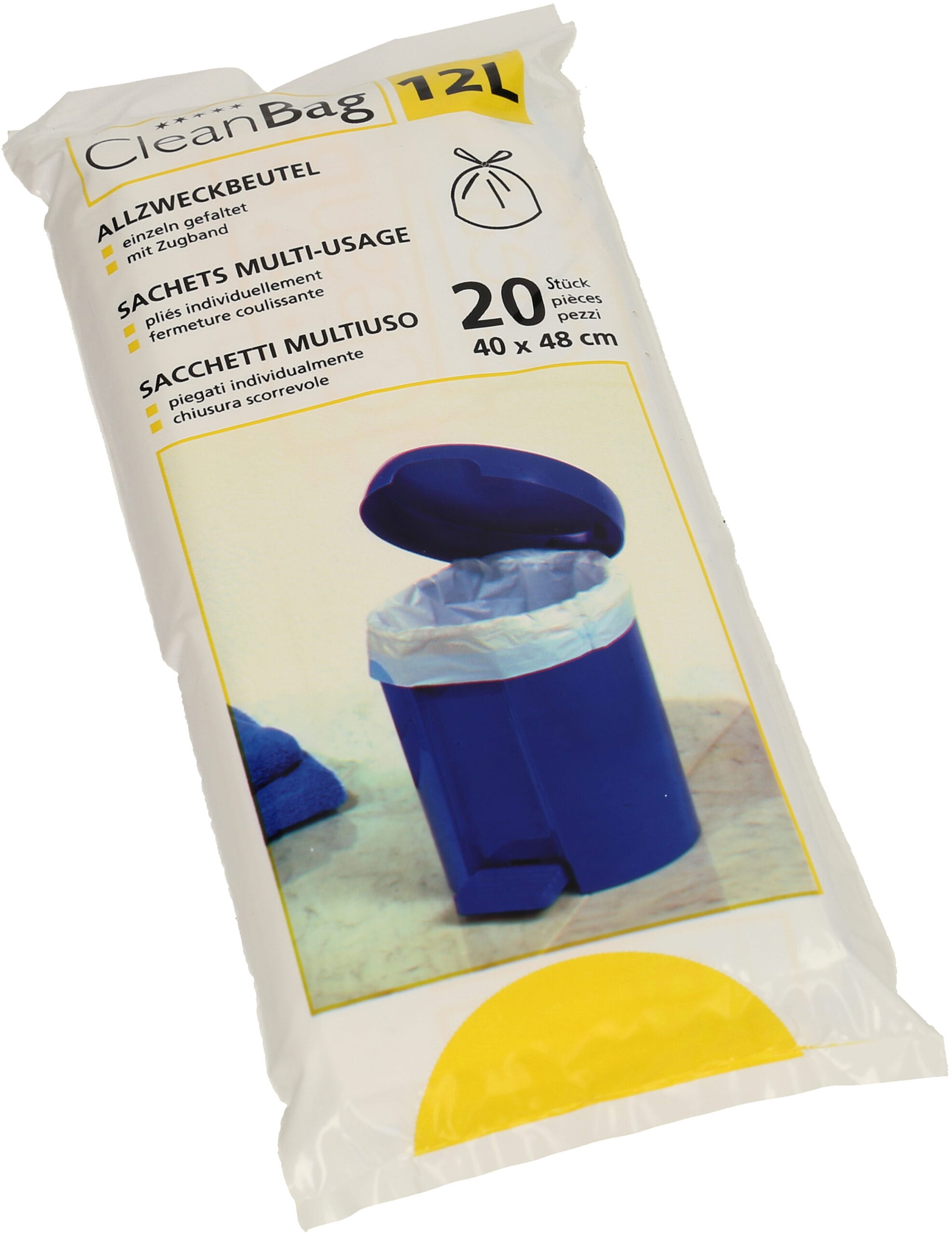 CLEANBAG-2698-7640113796983 CLEANBAG Allzweckbeutel 2698 12lt, 20 Beutel – Hochwertig & günstig bei ShopDeca