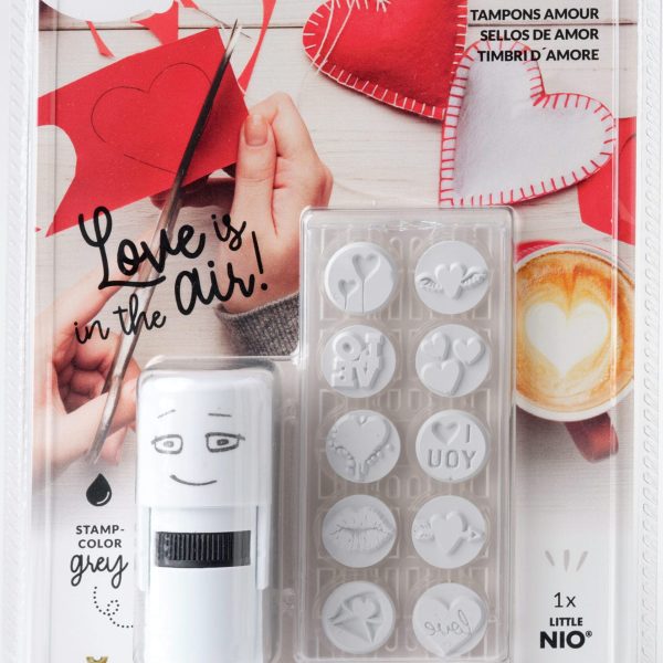 COLOP Stempel 154843 Little NIO Handmade Liebe