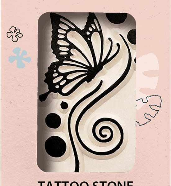 COLOP LaDot Tattoo Stempel 165820 curly butterfly mittel