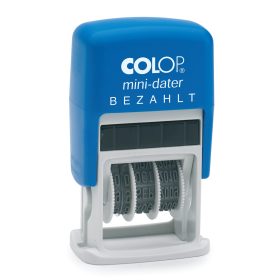 COLOP Datumstempel Bezahlt S160L2/D 4mm D