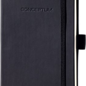 CONCEPTUM Notizbuch A6 CO132 liniert, 80g, 194 Bl. schwarz