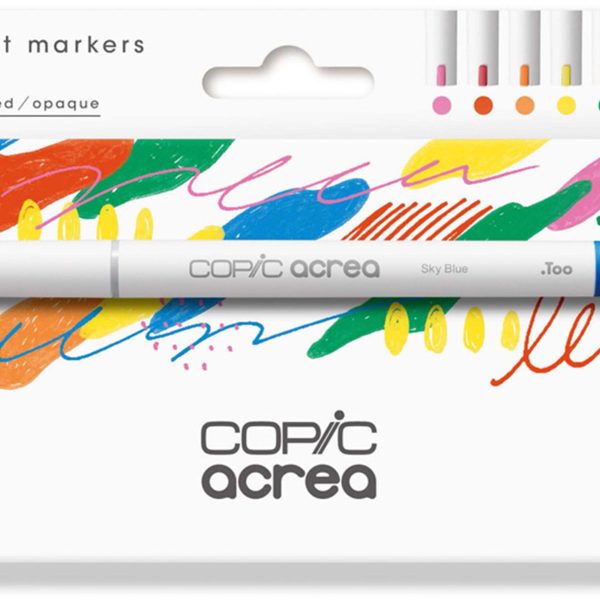 COPIC Marker acrea Set Vivid 20077601 6 Farben