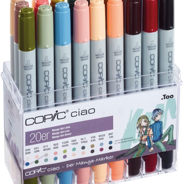 COPIC Marker Ciao 22075714 20er Set Liebe