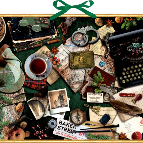 COPPENRATH Adventskalender 59x47cm 71548 Krimi Advent Sherlock Holmes