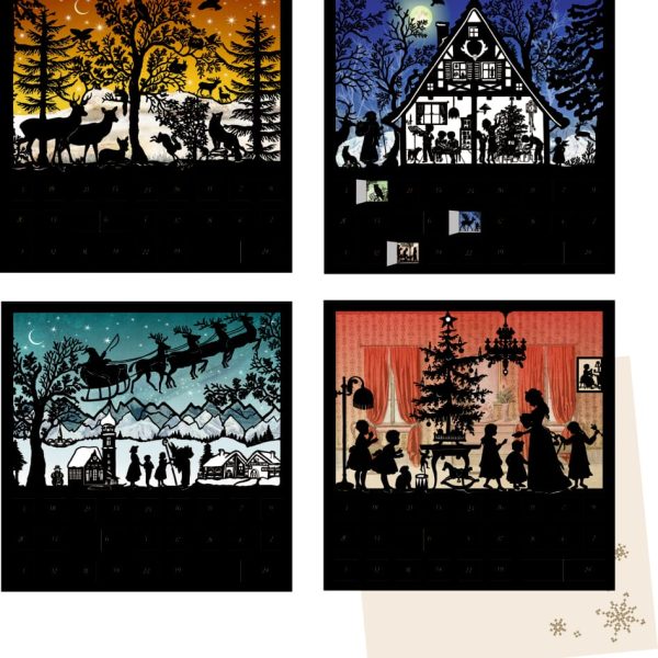 COPPENRATH Adventskalender 15x15cm 71811 Stille Nacht