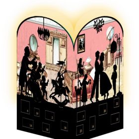 COPPENRATH Adventskalender 16.5x11.5cm 92998 Nostalgische Scherenschnitte