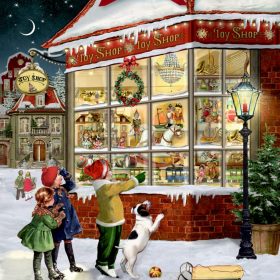 COPPENRATH Wandkalender 95322 Vor dem Spielzeugladen