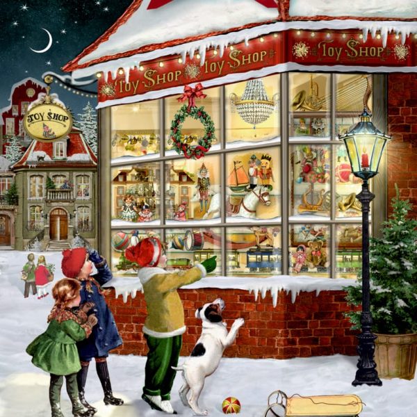 COPPENRATH Wandkalender 95322 Vor dem Spielzeugladen