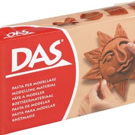 DAS Modelliermasse 1000g 387600 terracotta