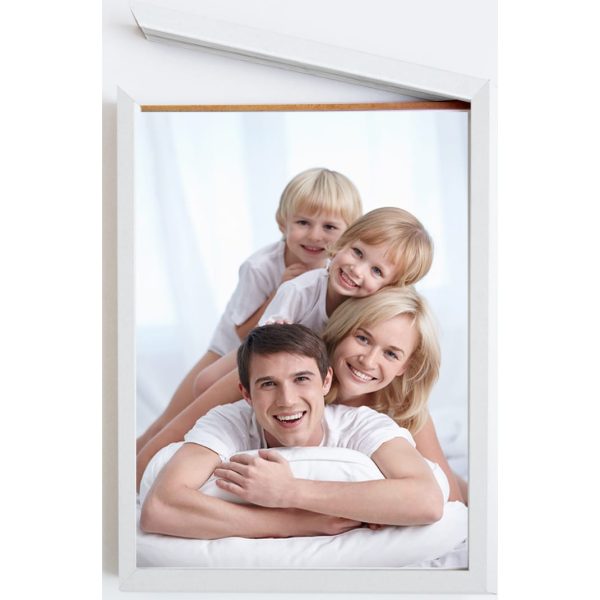 DEBEX Wechselrahmen 13x18cm H8601V130180 Holz, magnetisch weiss
