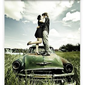 DEBEX Posterleisten 71x2cm LBMG schwarz, magnetisch