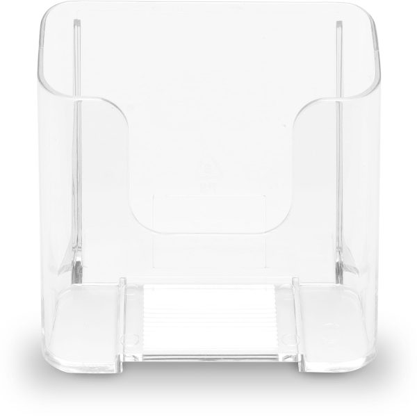 DEFLECTO Prospekthalter 115x100mm 75001 transparent 1/3 hoch