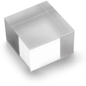 DEFLECTO Acrylblock 75x50mm AB250 transparent poliert