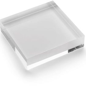 DEFLECTO Acrylblock 100x25mm AB325 transparent poliert