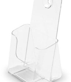 DEFLECTO Prospekthalter Classic 1/3 A4 LHPT411 hoch, 1 Fach