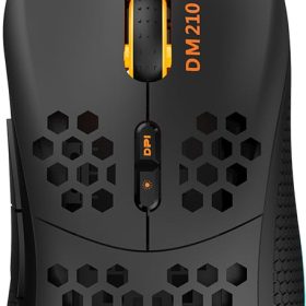 DELTACO Lightweight Gaming Mouse,RGB GAM-108 black, DM210