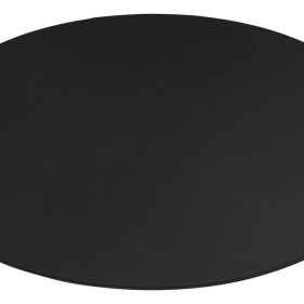 DELTACO Floorpad, round, Black GAM-125 1100x1100x3 mm
