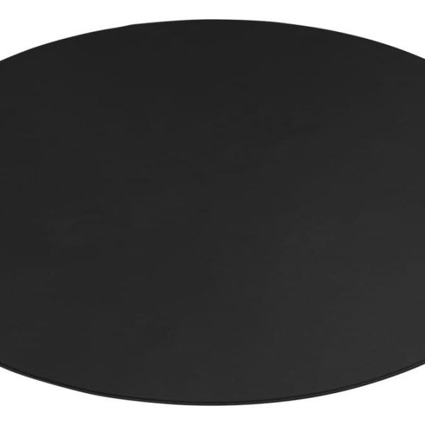 DELTACO Floorpad, round, Black GAM-125 1100x1100x3 mm