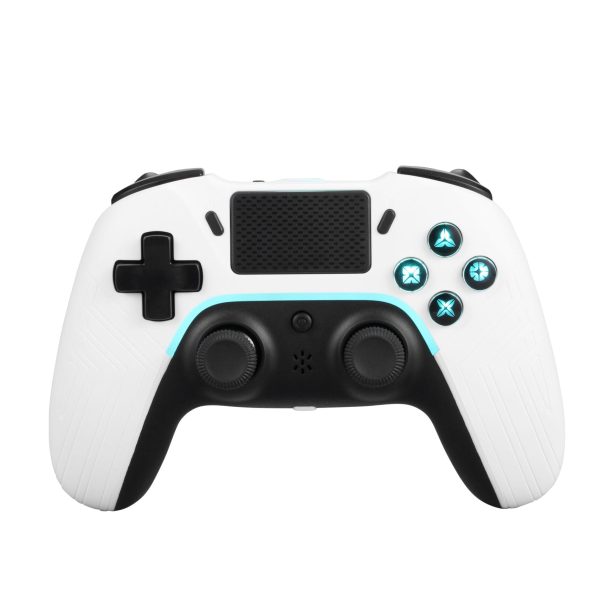DELTACO Wireless Controller PS4 GAM-139-W White