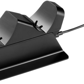 DELTACO Dual Charger PS5 GAM-147 Black