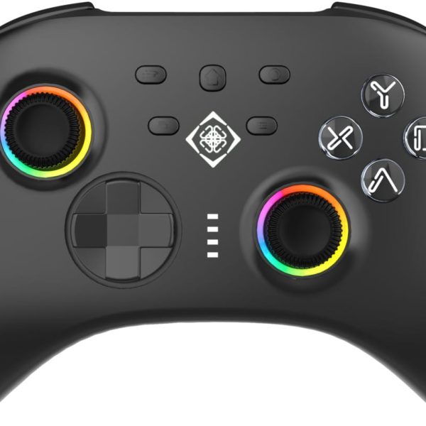 DELTACO GAMING Wirel. 3-in-1 PC Ctrl. GAM-184 with 2.4G + BT 5.2, Black