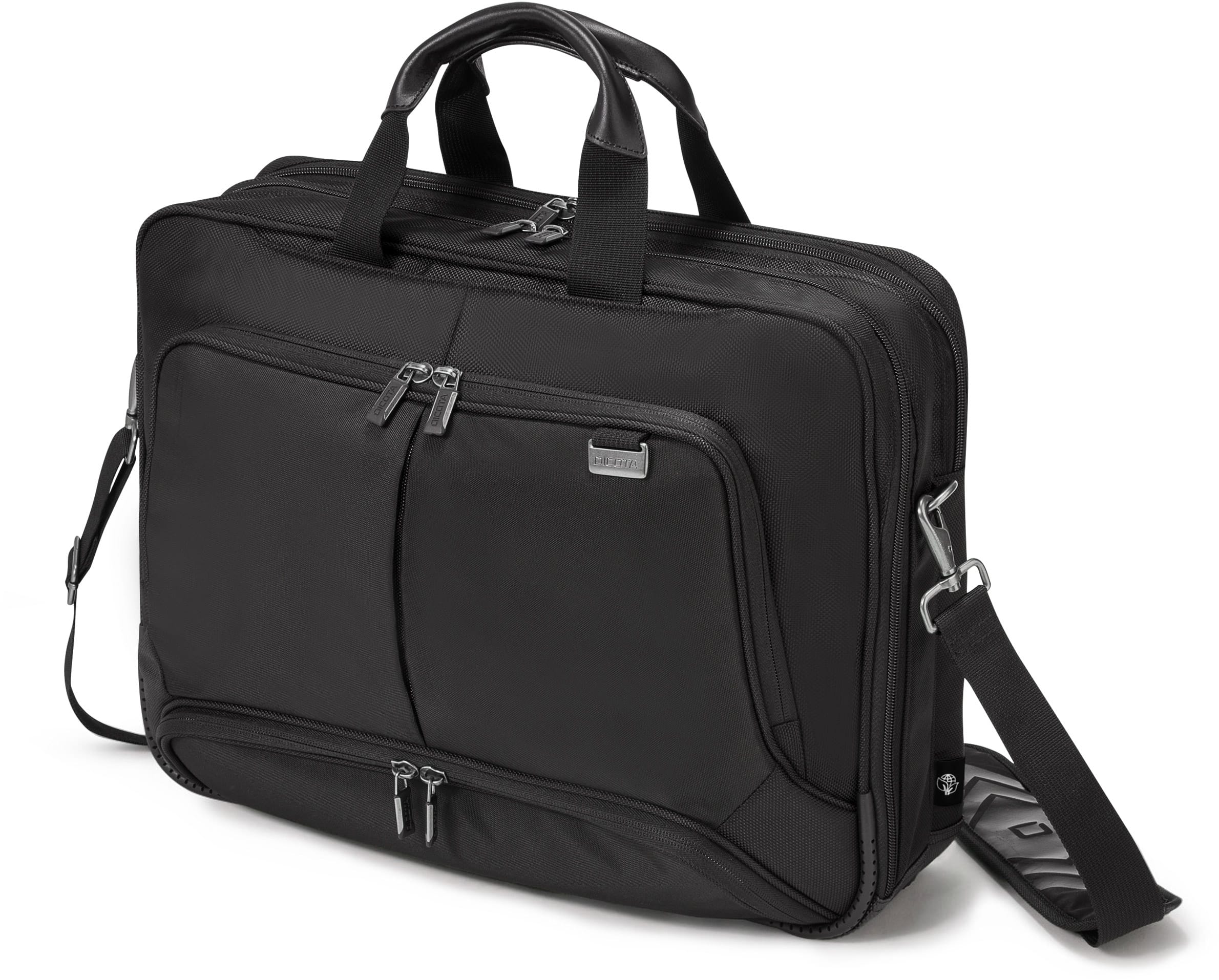 DICOTA-D30845-RPET-7640186419918 DICOTA Laptop Bag Traveller PRO D30845-RPET 15-17.3 inch – Hochwertig & günstig bei ShopDeca