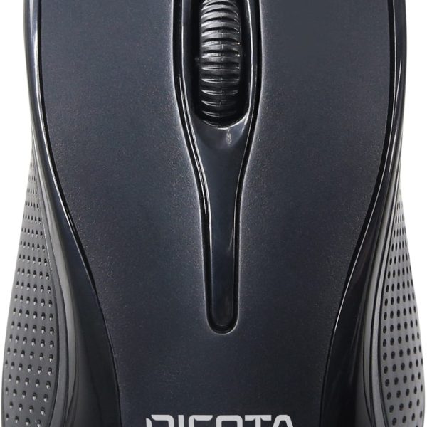 DICOTA Wired Mouse D32011 Black